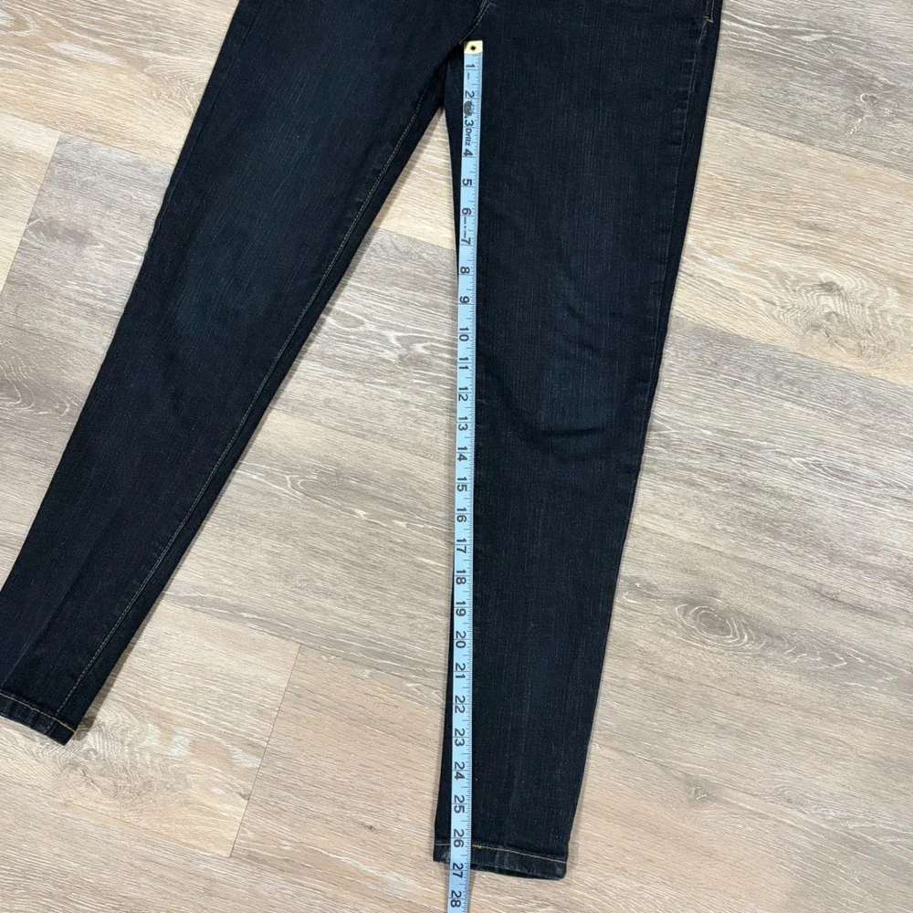 Levis 635 Super Skinny Legging Jeans Juniors Size 5 Indigo Blue Denim Stretch